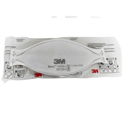 Masque 3M AURA N95 1870+ (boîte de 20) - MedSecare