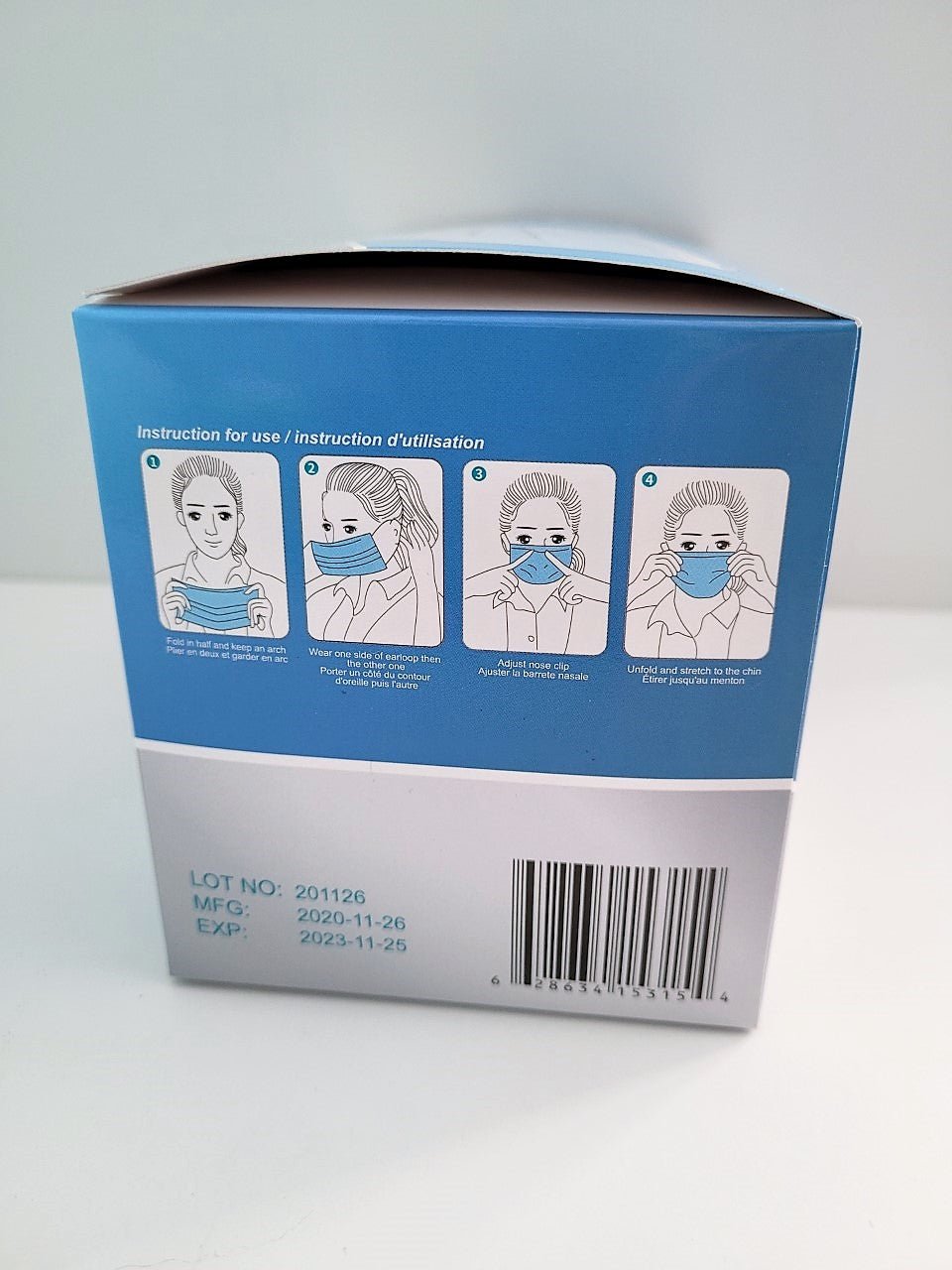 Masques ASTM - Niveau 3 bleu (boîte de 50) - MedSecare