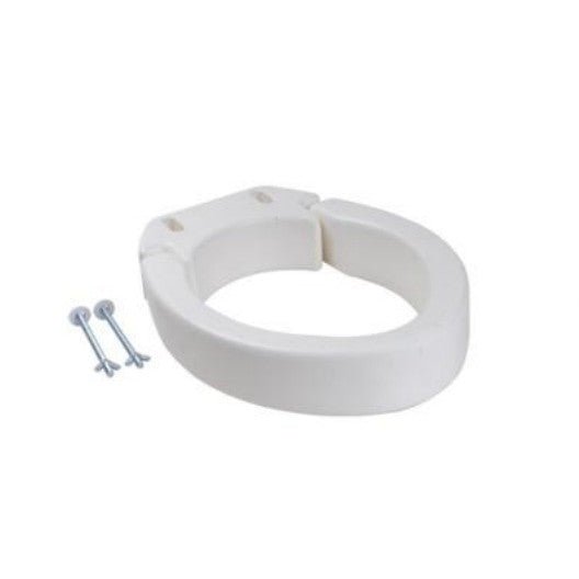 Siège de toilette surélevé pliant - Oval (vendu à l'unité) - MedSecare