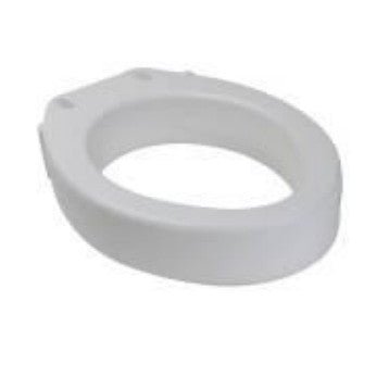 Siège de toilette surélevé sans bras - Oval (vendu à l'unité) - MedSecare